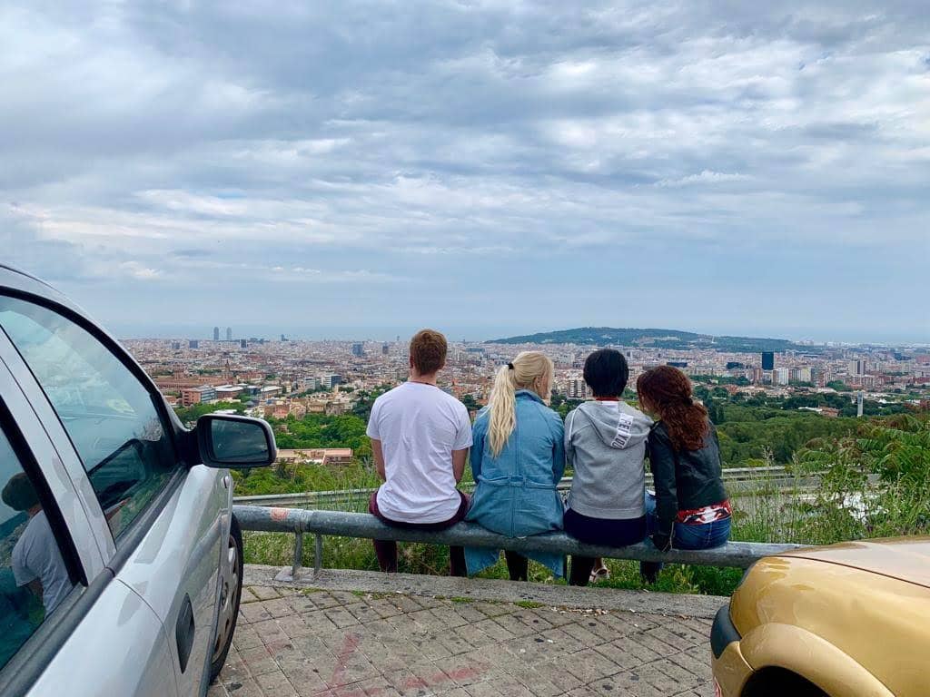 Panoramica desde el mirador de Sarrià