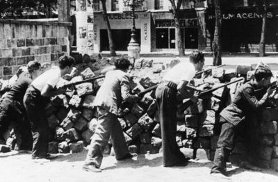 guerra civil española barcelona